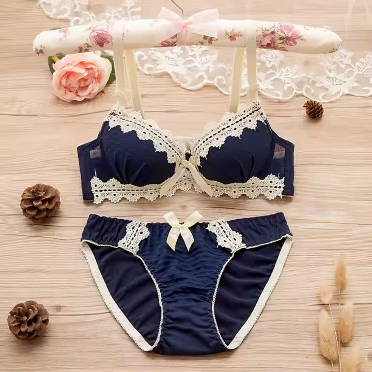 (Pack of 8) Women's  Bra Panty Lingerie Set for Girl's | BP-01